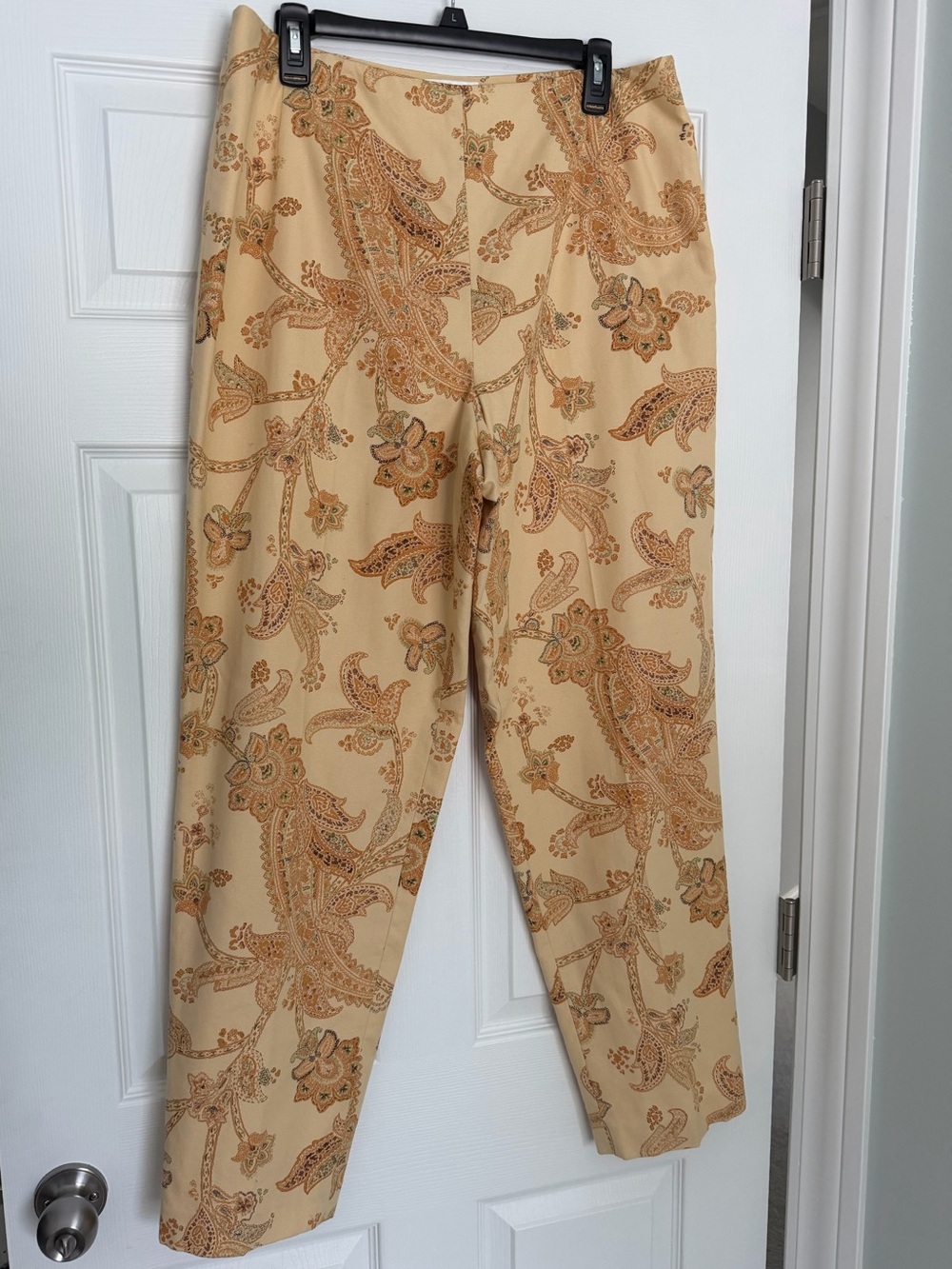 Talbots Paisley Stretch Dress Pants